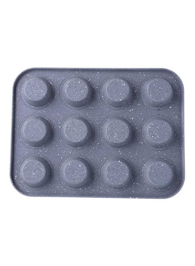 Neoflam Muffin Mold, 12 Cavities Grey 35x26.5x3cm - Image 2