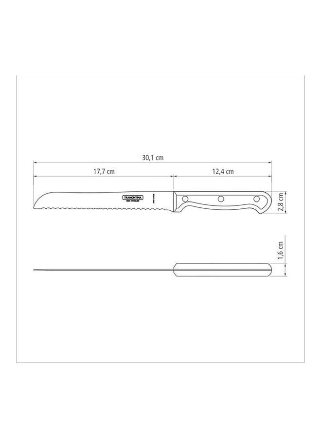 Ultracorte Bread Knife Black 30.3 x 2.3 x 1.5cm - v1633013342/N51145867A_2