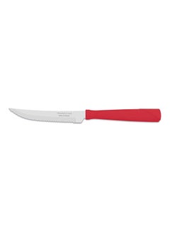 TRAMONTINA New Kolor Barbecue Knives Set With Stainless Steel Blades And 3-Piece Red Polypropylene Handles Red 20 x 2 x 0.9cm  - Image 1