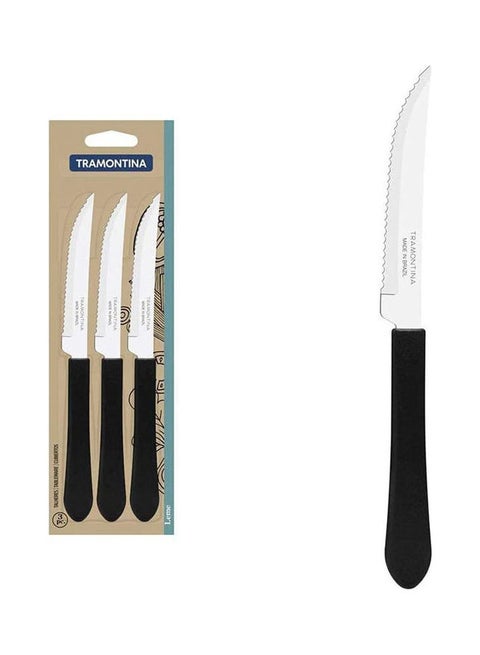 Set Of 3 Knives, 4 Inches Multicolour 10 x 77 x 253cm