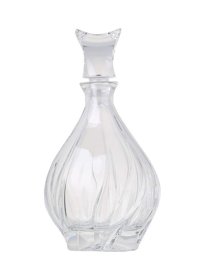 BOHEMIA - Crystal Bottle Clear 32.8 x 10.2 x 9.8cm - Image 1