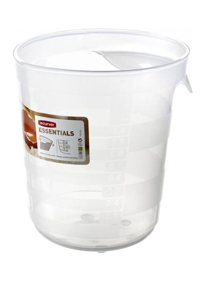 Curver Essentials Measuring Cup White 16 x 12,8 x 15,8cm - Image 1