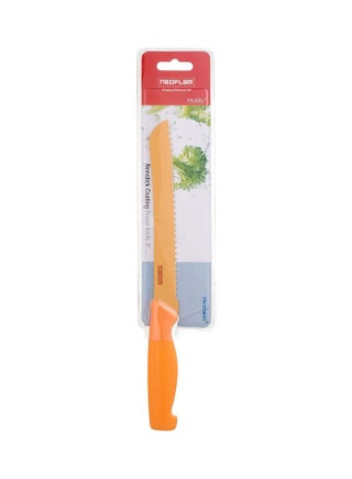 Stainless Steel Knife With Plastic Handle Orange 8inch - v1633014829/N51145617A_1
