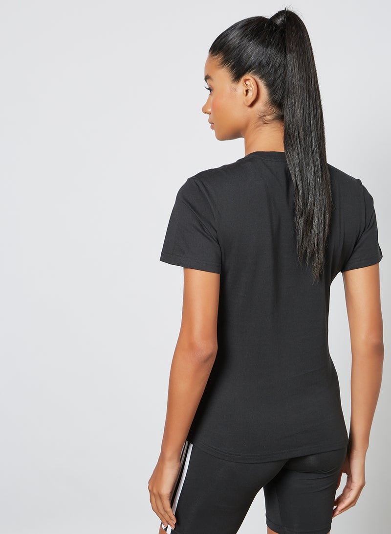 Adidas - Essential Logo T-Shirt Black - Image 1