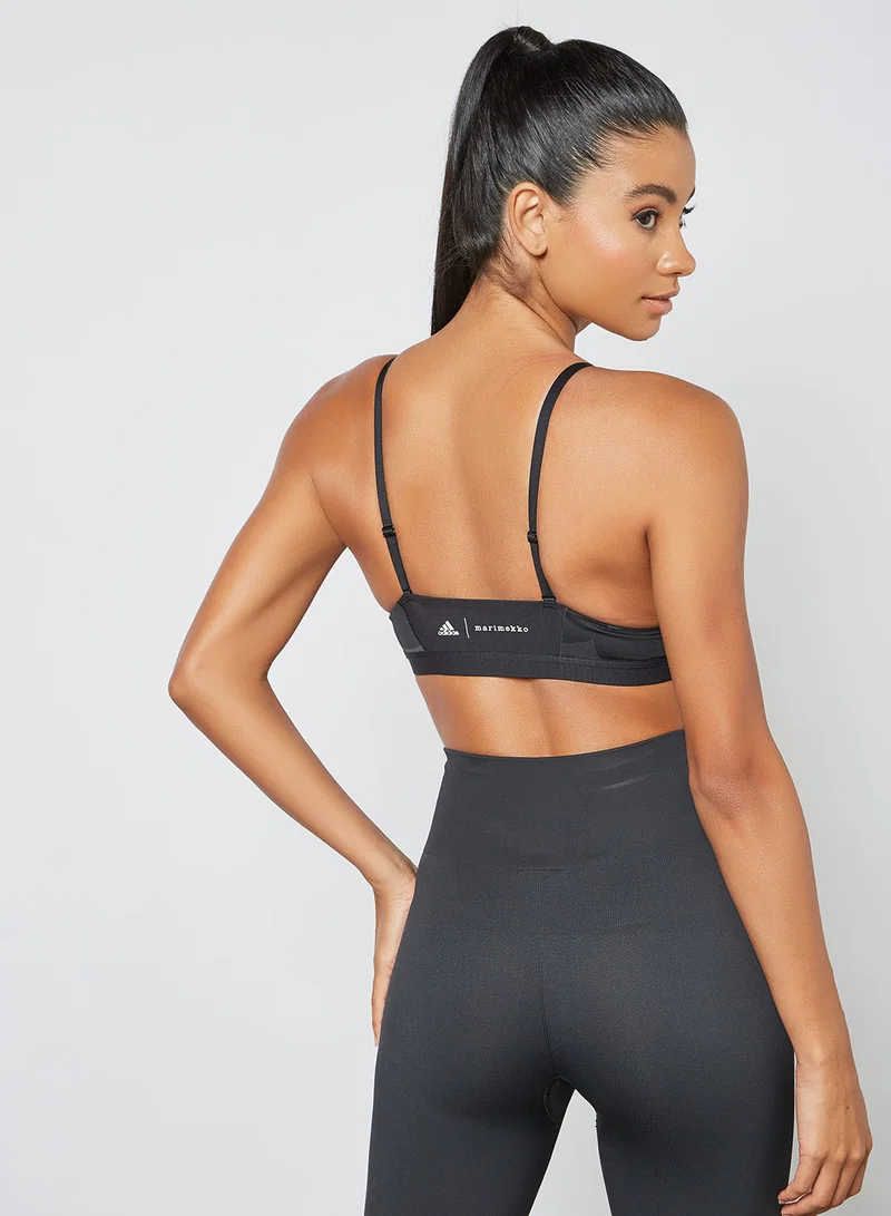 Adidas Marimekko All Me Training Bra Black