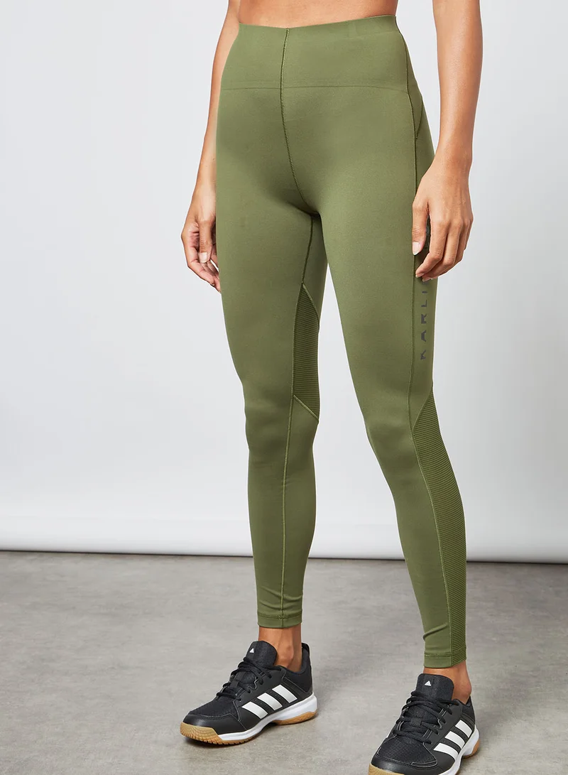 Adidas Karlie Kloss Yoga Flow Leggings Olive