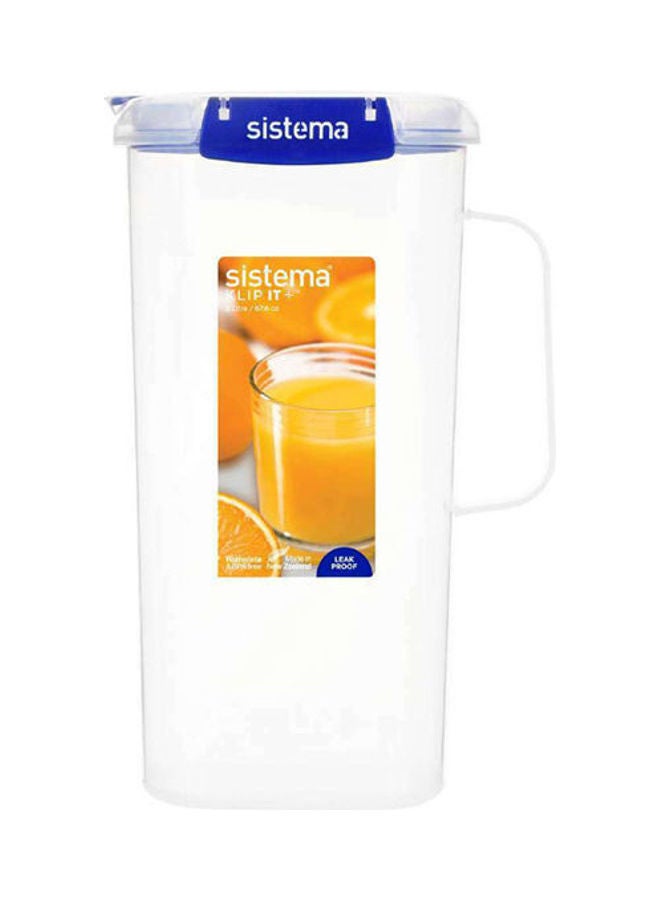 sistema Klip It Plus Juice Container By Spotlight Blue 2Liters - Image 2