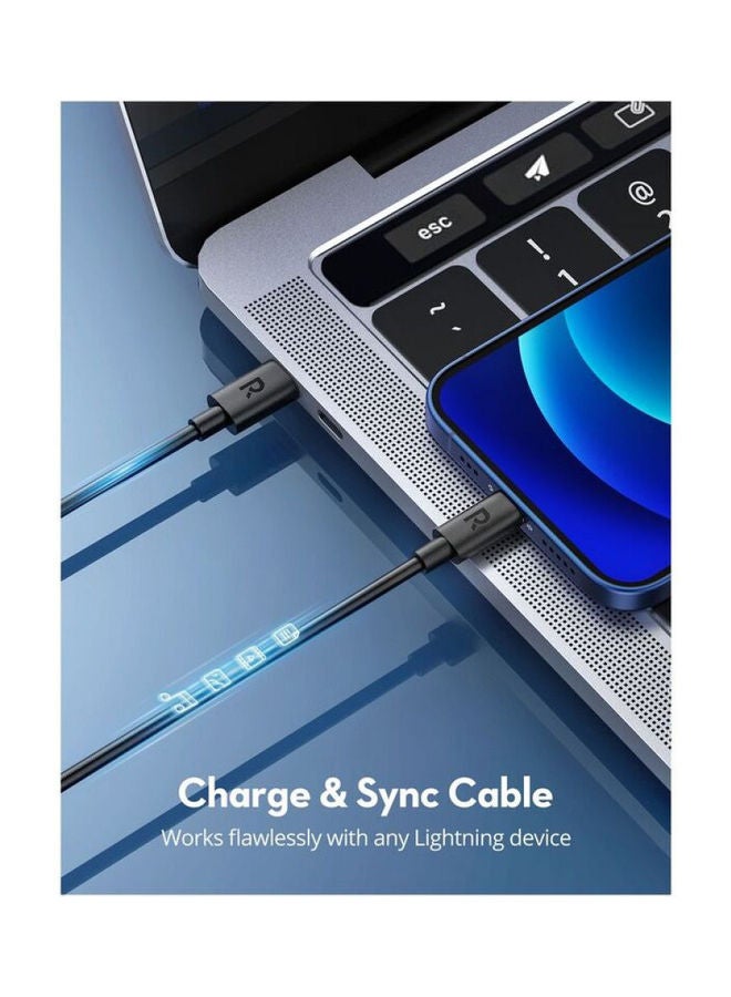 RAVPOWER 2-In-1 Cable Combo Black  - Image 3
