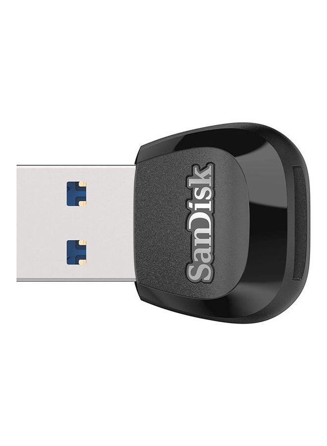 Sandisk - MobileMate UHS-I microSD Reader/Writer USB 3.0 Reader Black - Image 1
