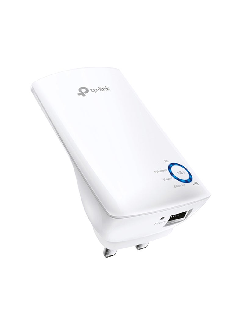 TP-LINK - Renewed - TL-WA850RE 300Mbps Universal Wi-Fi Range Extender White - Image 1