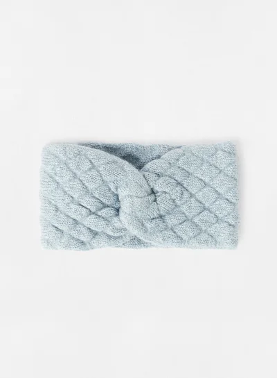 ONLY Knotted Headband Blue