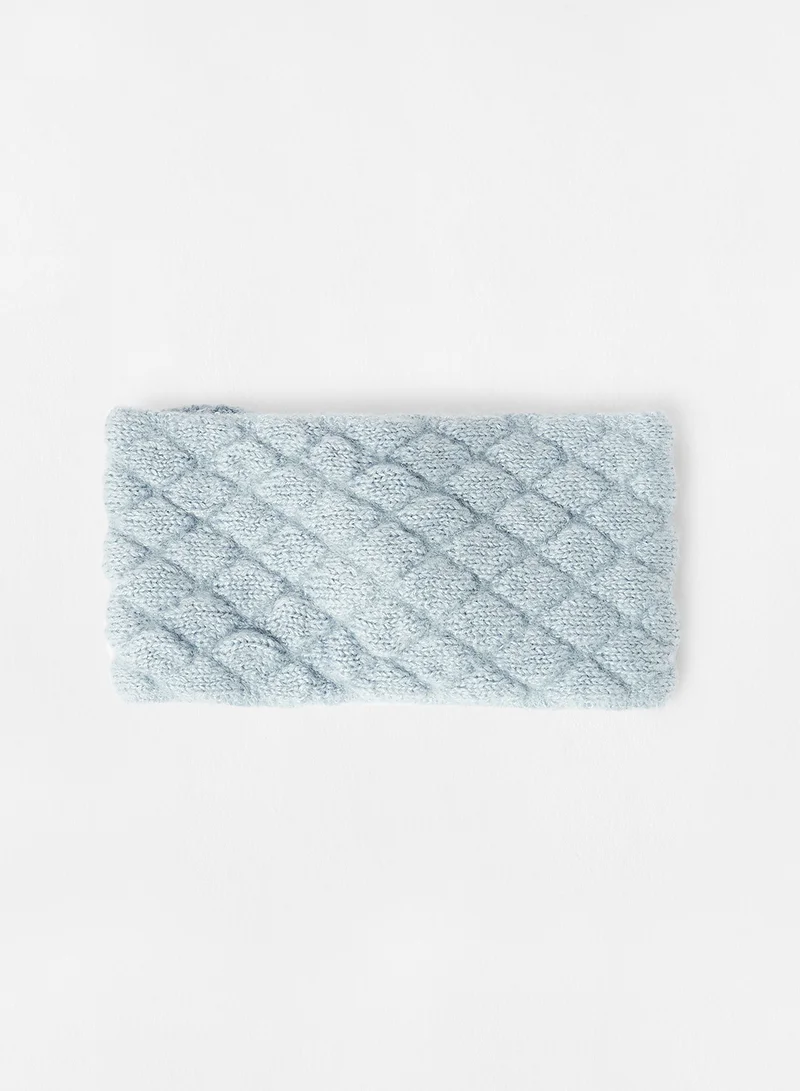 ONLY Knotted Headband Blue