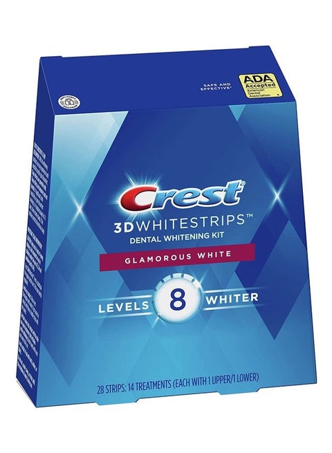 28 Strips 3D WhiteStrips Dental Whitening Kit