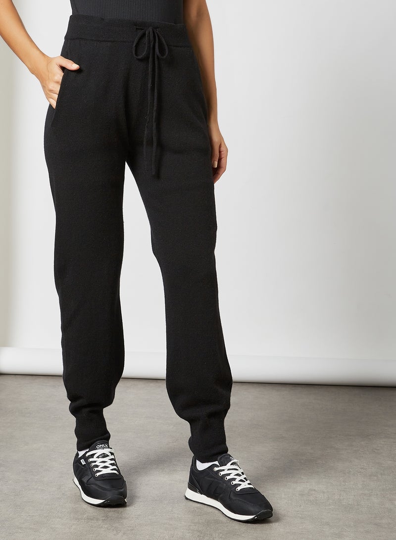 VERO MODA - Basic Sweatpants Black - Image 1
