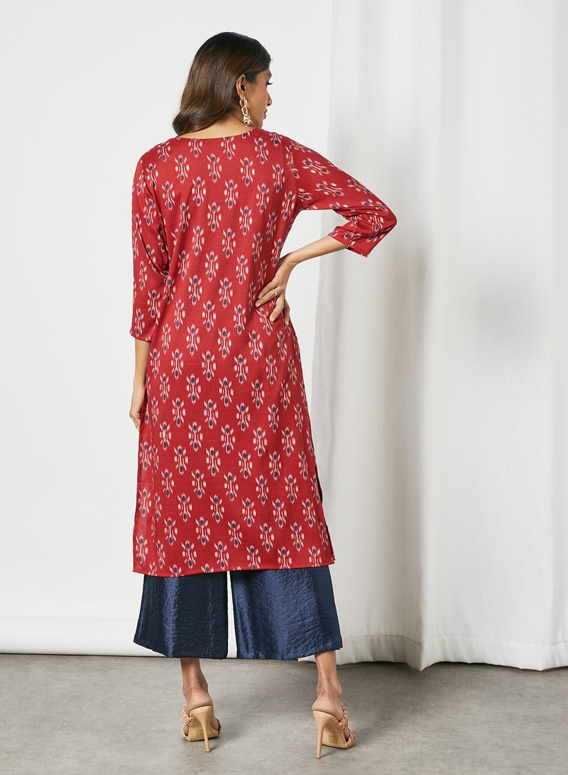 Zyna Fashion - Trendy Elegant Kurta Multicolour - Image 1