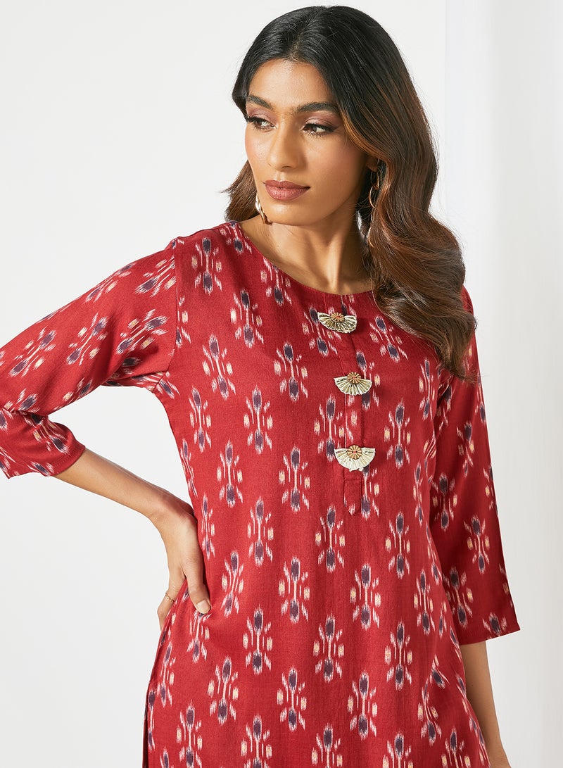 Zyna Fashion - Trendy Elegant Kurta Multicolour - Image 1