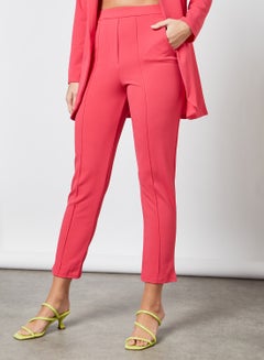 FEMME LUXE Notch Collar Three-Piece Suit (Set of 3) Pink  - Image 5