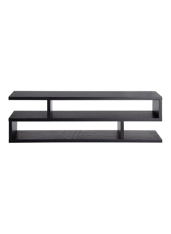MODERN HOME Modern TV And Coffee Table Black 110x30x45cm  - Image 1