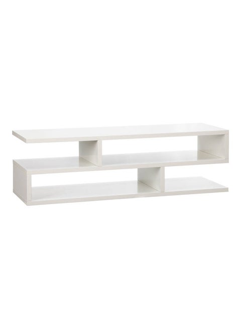 Modern TV And Coffee Table White 110x30x45cm