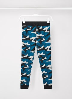 Teen All-Over Camo Sweatpants Blue