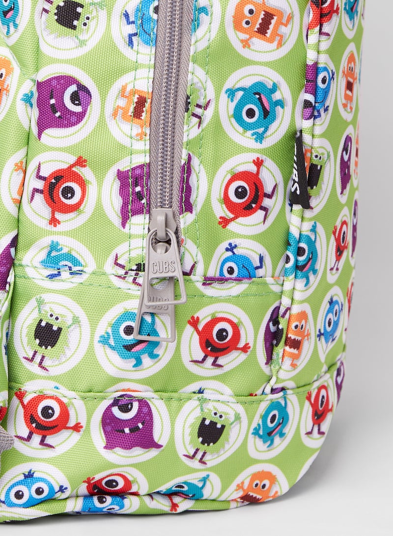CUBS Kids Baby Monsters Backpack Green Multi  - Image 3