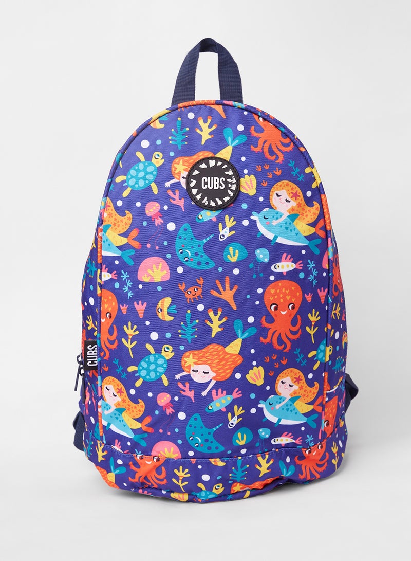CUBS Kids Mermaids & Dolphins Backpack Multicolour  - Image 1