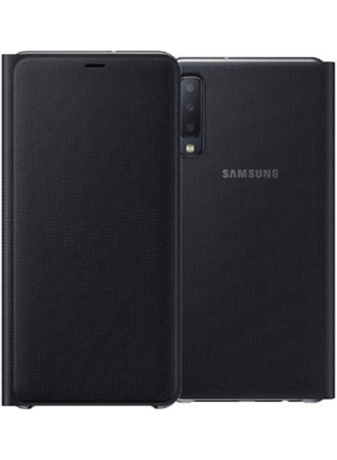 Samsung Protective Wallet Cover For Samsung A7 Black - Image 2