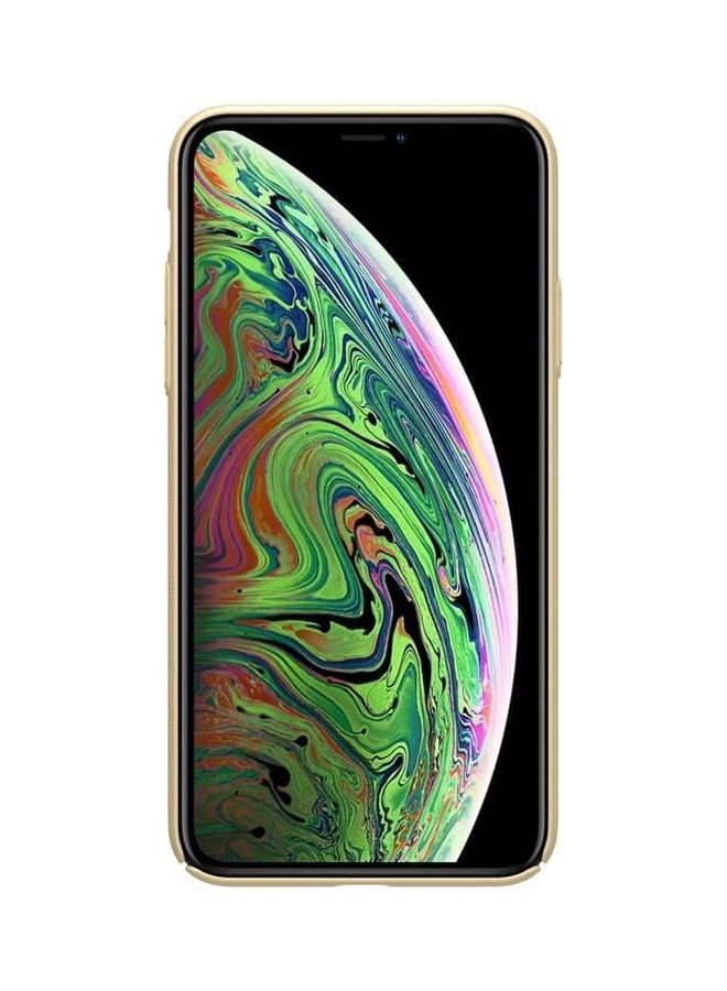 Nillkin Super Frosted Shield Matte Case For Apple iPhone 11 Pro (with Logo cutout) Gold - Image 3