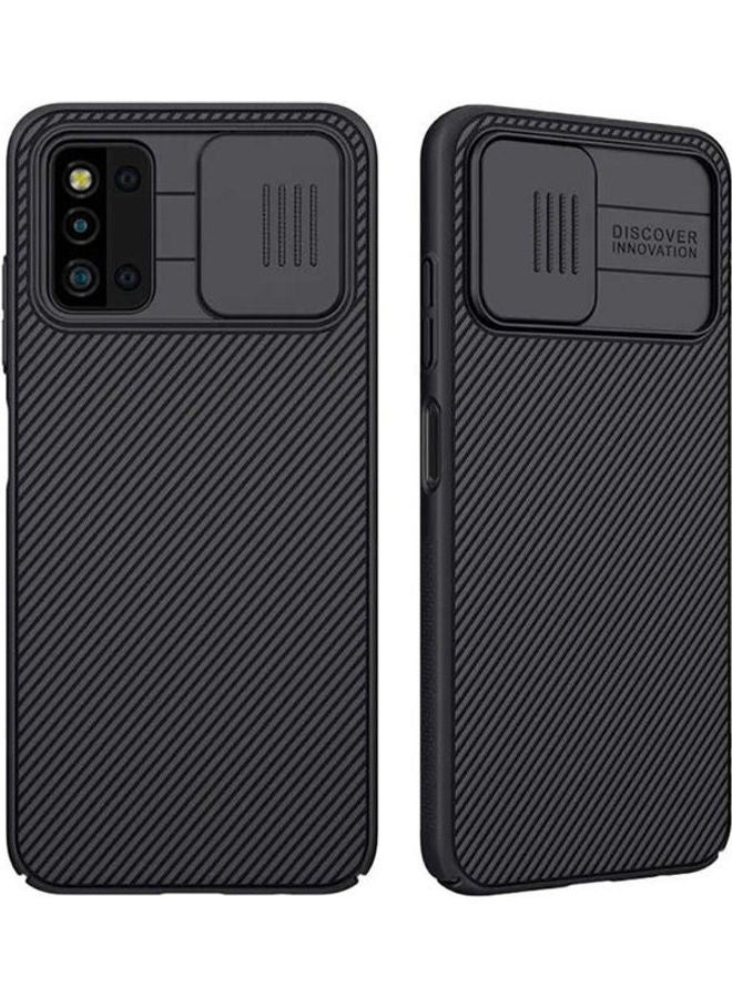 Nillkin CamShield Case with Slide Camera Cover For Samsung Galaxy F52 5G Black  - Image 1