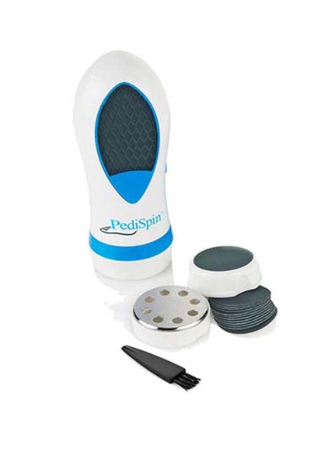 بيدي سبين أداة إزالة أنسجة الجلد الميت والبشرة الجافة أبيض/أسود/أزرق - Image 2