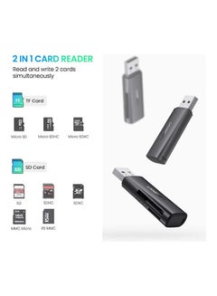 Ugreen USB3.0 Multifunction Card Reader Black  - Image 2