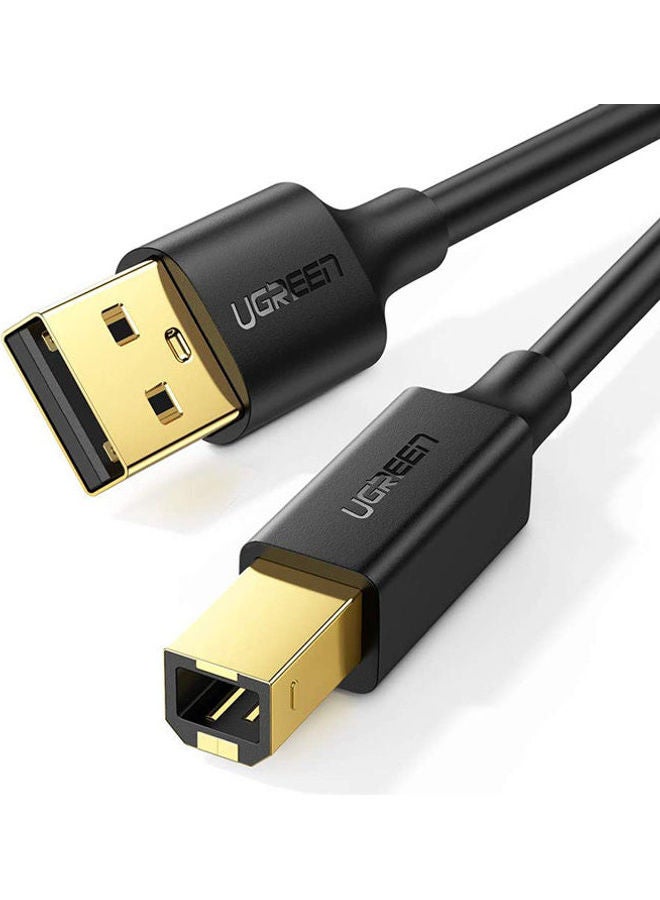 Ugreen Usb 2.0 Am To Bm Print Cable 3M Black 