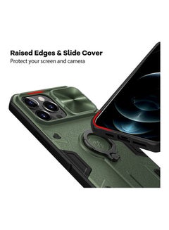 Nillkin Iphone 13 Pro Max Case, Camshield Protective Case Green  - Image 4