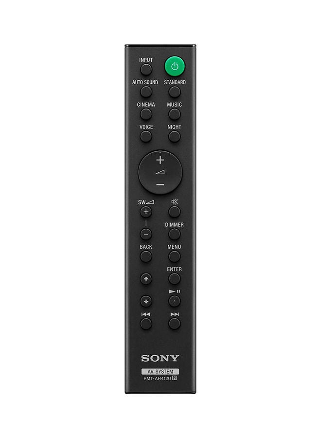 Sony - Wireless Bluetooth Soundbar With Dolby Digital HT-S20R Black - Image 1