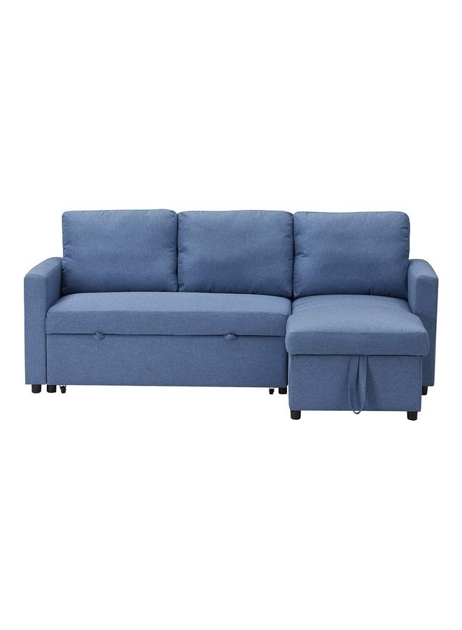 Boom Dewan Sofa Cum Bed Convertible Sofa With Cution 3 Seaters Blue 210x150x75cm - v1633149335/N51183798A_1