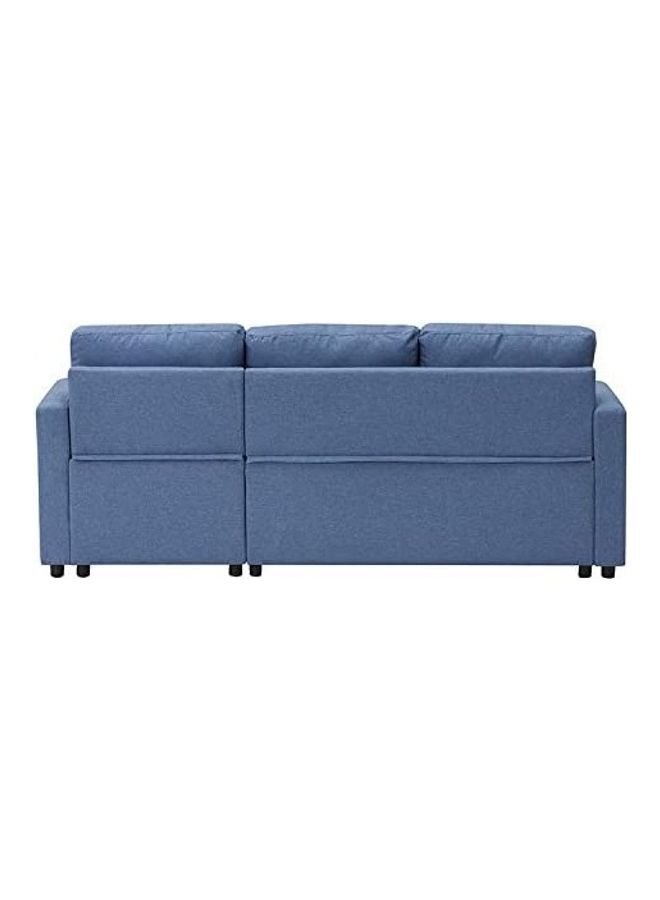 Boom Dewan Sofa Cum Bed Convertible Sofa With Cution 3 Seaters Blue 210x150x75cm - v1633149335/N51183798A_3