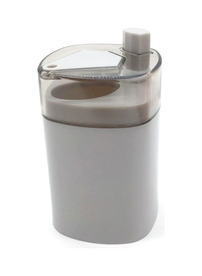 Generic - Automatic Pop-up Toothpick Holder Dispenser Grey 5x8.5cm - Image 1
