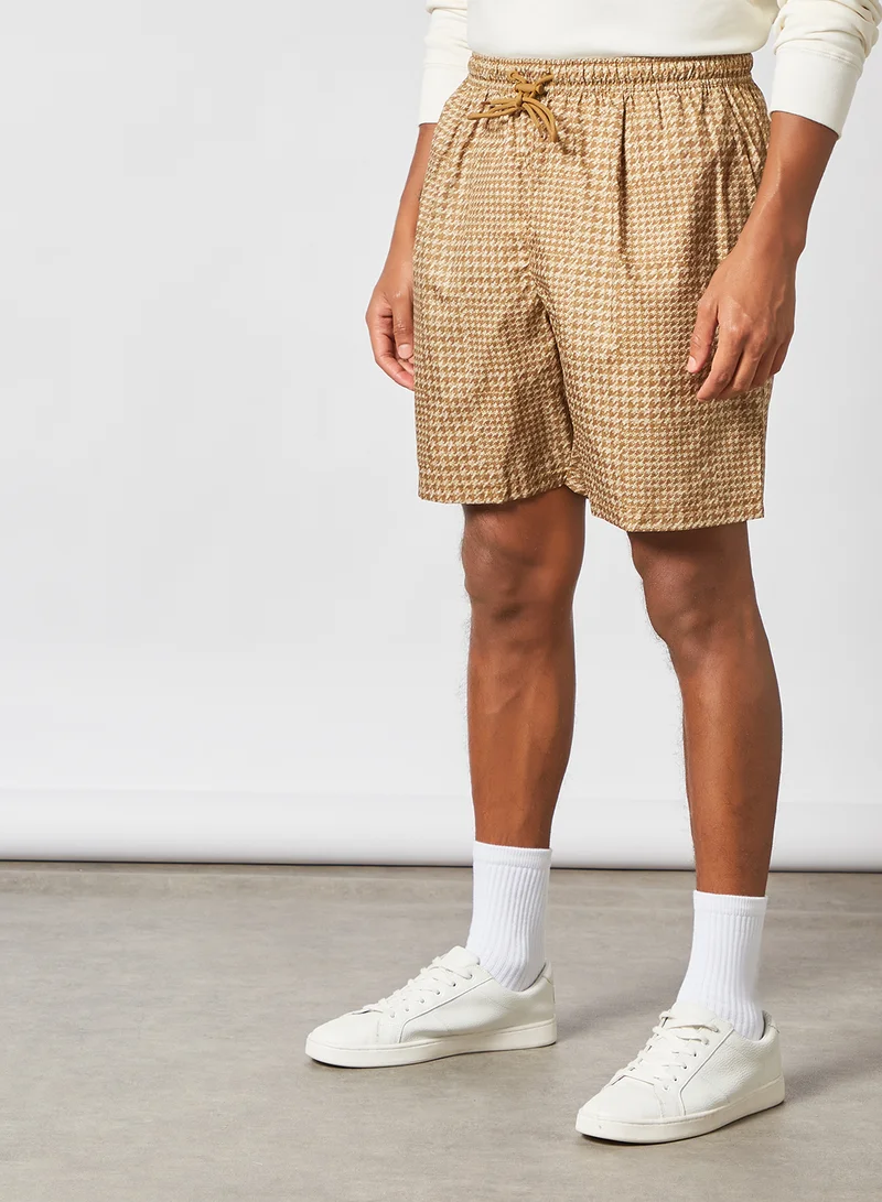 Reebok Classics Golf Shorts Beige