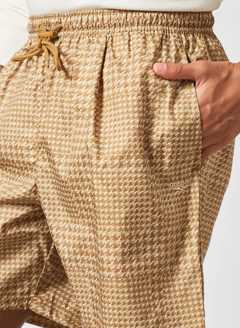 Reebok Classics Golf Shorts Beige