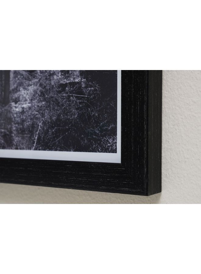 Pan Home - Trees Shadow Box Frame Black/White 70x53cm - Image 1