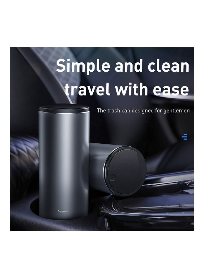 Baseus Universal Car And Home Trash Can With 30 Piece Bags Black 16.3cm  - Image 2