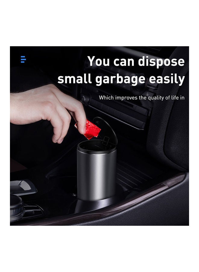 Baseus Universal Car And Home Trash Can With 30 Piece Bags Black 16.3cm  - Image 3