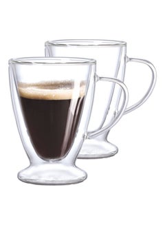 Neoflam 2-Piece Double Wall Mug Set Clear 20x10x13.5cm  - Image 1