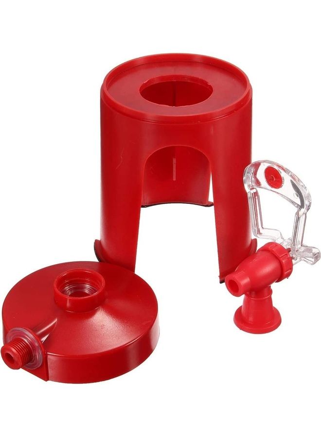 إيونتو موزع صودا محمول أحمر 17سم - Image 3