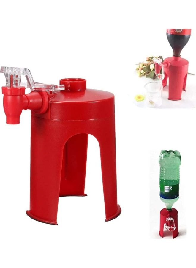 إيونتو موزع صودا محمول أحمر 17سم - Image 4