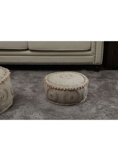 Rodfil Round Pouf Multicolour 40x20cm