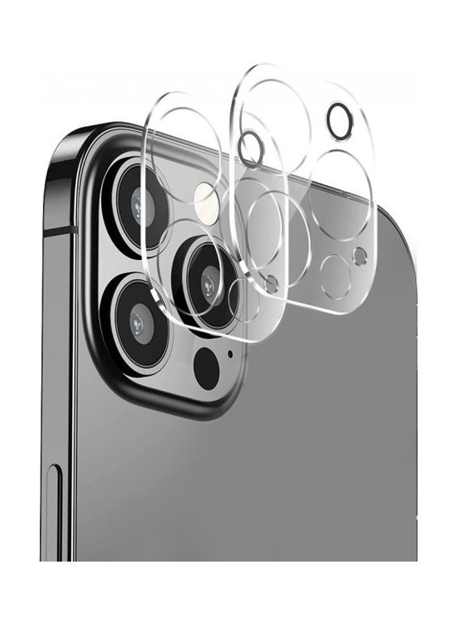 MARGOUN 2-Pack Camera Lens Protector Glass For iPhone 13 Pro clear  - Image 3