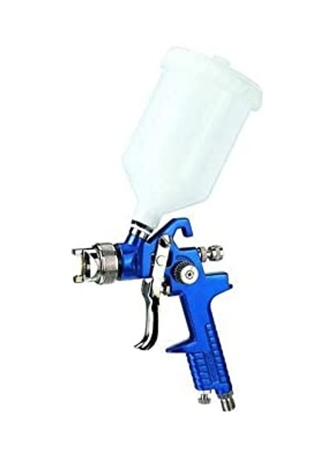 Generic Air-Ga H827 Hvlp Spray Paint Gun With Color Bucket And Tools Nozzle Blue/Silver/White 1.4mm 
