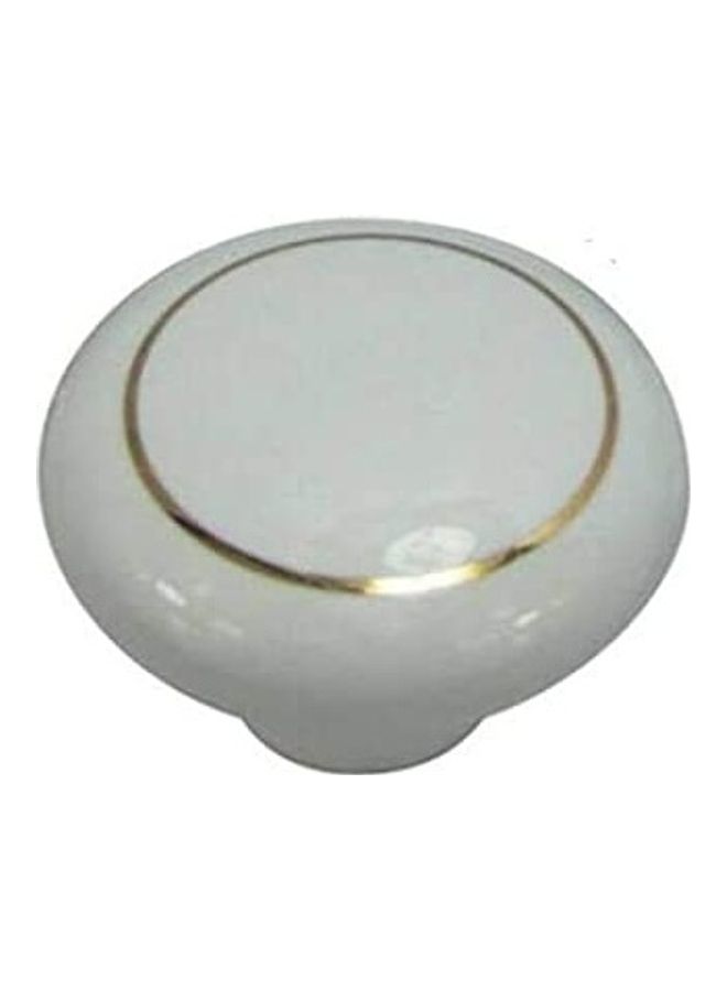 Generic 2-Piece Furniture Knob Set White 3cm 