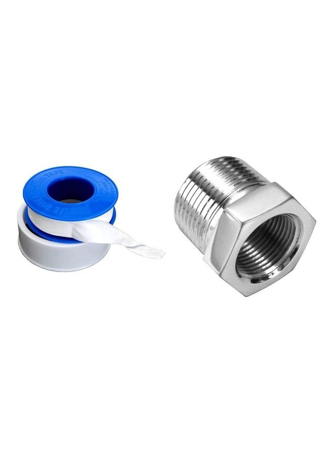 Generic Teflon And Reducer Valve Washing Machine Inlet Pipe Multicolour 2meter  - Image 2